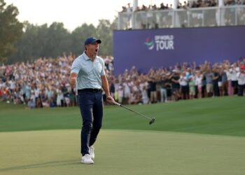 Rory McIlroy in Australian Open Golf this week on the 9 Network