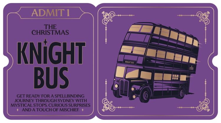 HBO Max Brings Harry Potter Magic to Sydney with the Christmas Knight Bus
