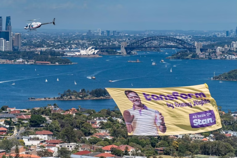 Sunny Nights on Stan delivers beachside transform stunt in Sydney