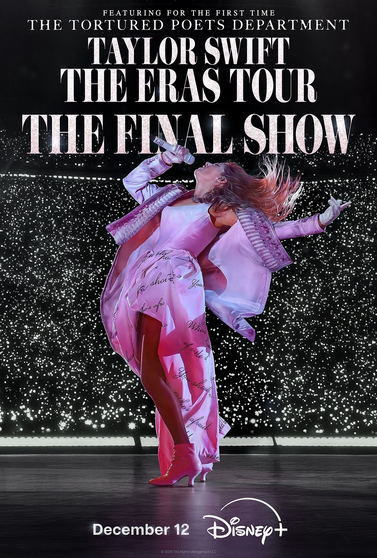 Taylor Swift: The Eras Tour - The Final Show on Disney+ available now
