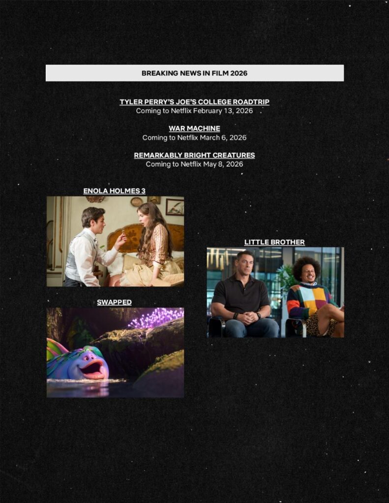 Netflix debuts highly anticipated 2026 slate