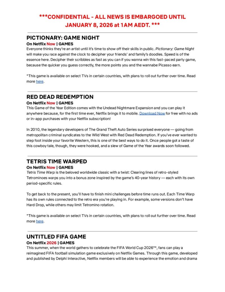 Netflix debuts highly anticipated 2026 slate