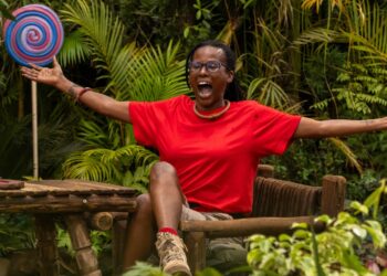 I'm A Celebrity Get Me Out Of Here on 10 Deni Hines says goodbye