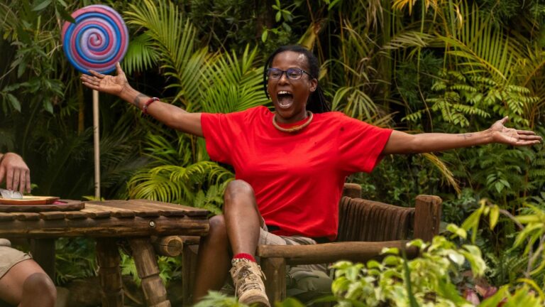 I'm A Celebrity Get Me Out Of Here on 10 Deni Hines says goodbye