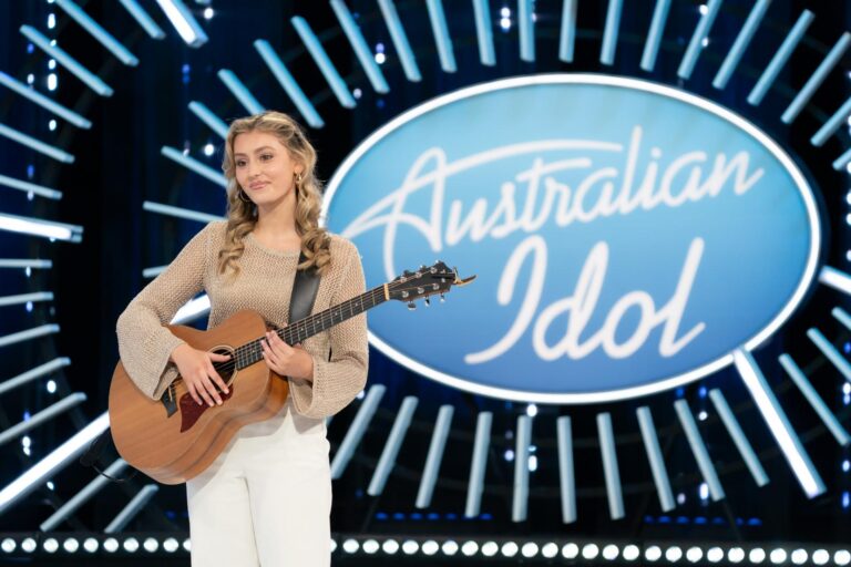 Australian Idol on Channel 7 meet Eva
