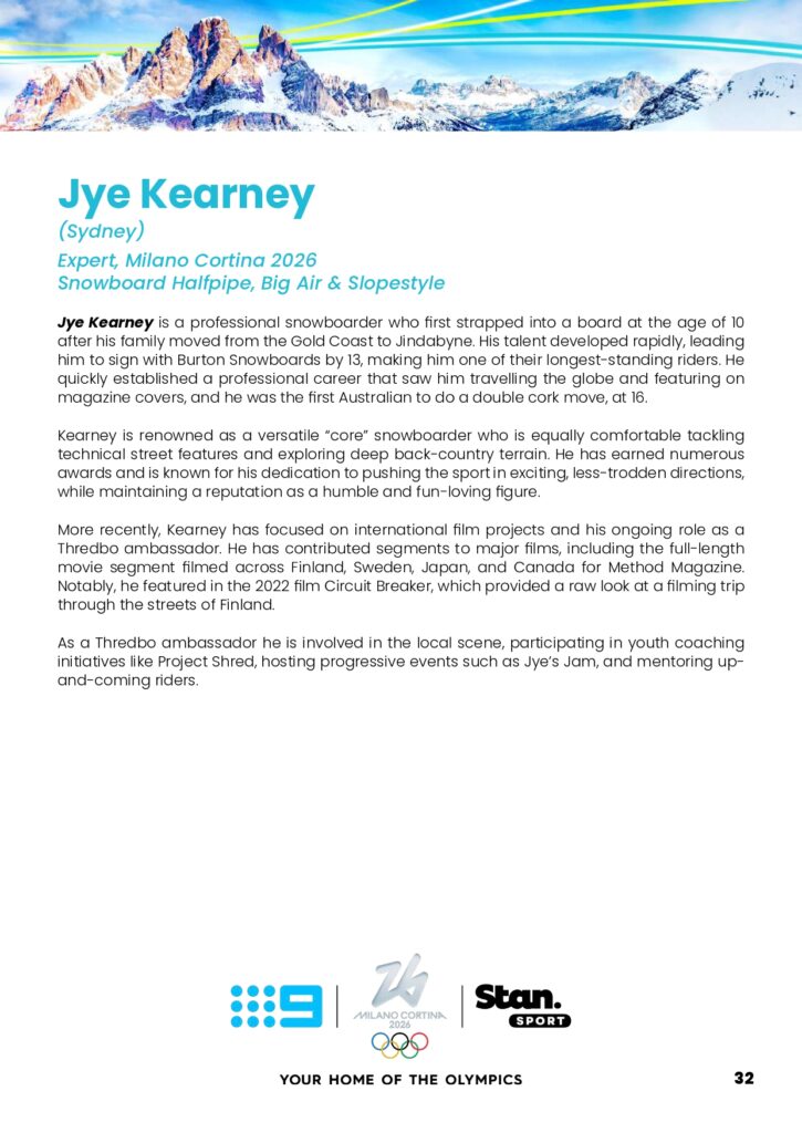 Olympic Winter Games Milano Cortina 2026 on Channel 9 full broadcast details