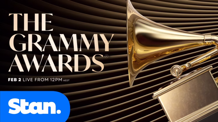 The 2026 Grammy Awards on Stan broadcasting from Los Angeles on 2 February