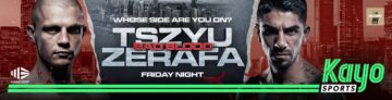 Nikita Tszyu v Michael Zerafa on Kayo Sports Main Event