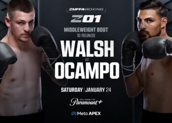 Zuffa Boxing® To Debut On Paramount+ In Australia On Saturday January 24