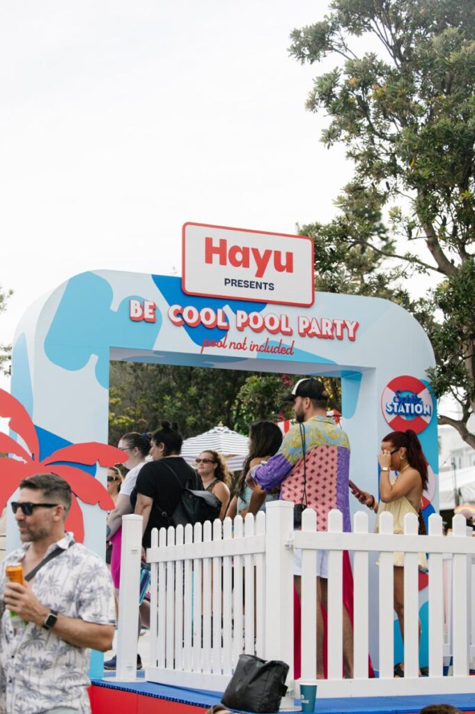 Hayu’s Be Cool Pool Party helps festivalgoers chill out and feel Chic C’est La Vie