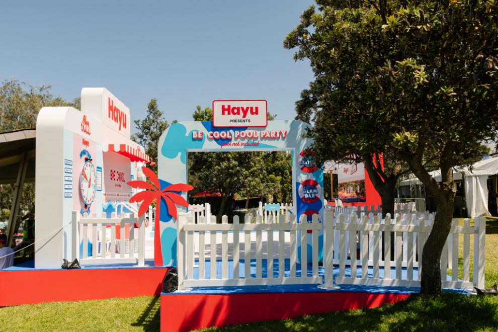 Hayu’s Be Cool Pool Party helps festivalgoers chill out and feel Chic C’est La Vie