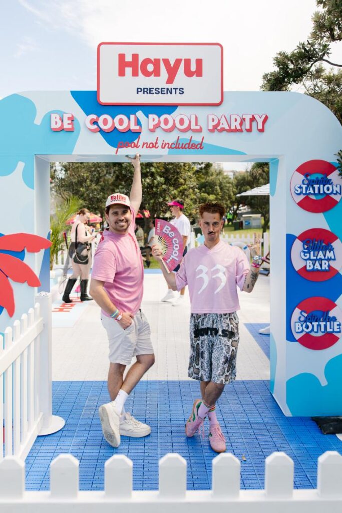 Hayu’s Be Cool Pool Party helps festivalgoers chill out and feel Chic C’est La Vie