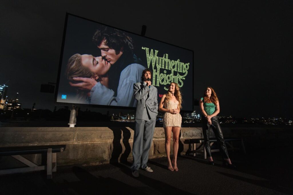 MOVIE | Wuthering Heights Margot Robbie and Jacob Elordi surprises sold out Westpac Open Air Cinema