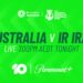 The CommBank Matildas Face IR Iran on Paramount+ and Network 10