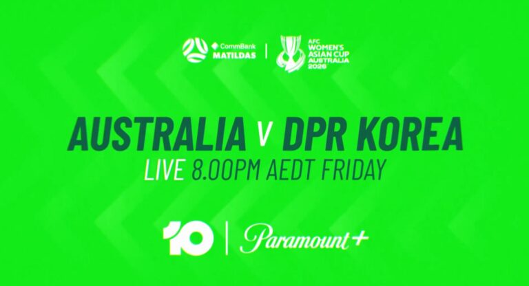 Matildas Set For Quarter-Final Showdown Against Korea DPR In AFC Women’s Asian Cup 2026™ on 10 and Paramount+
