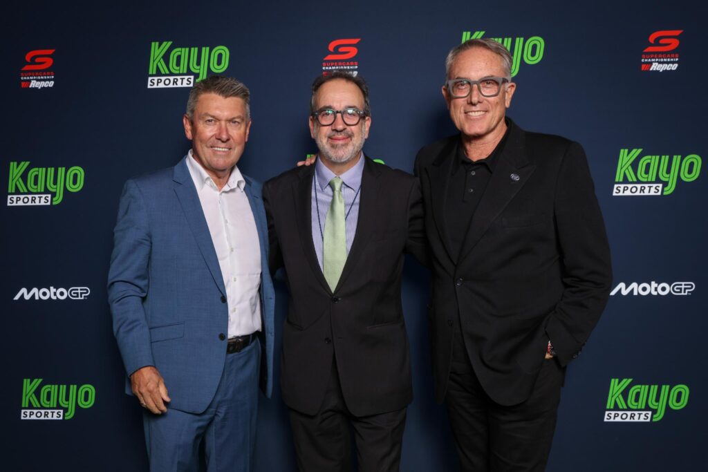 Kayo Sports leads Australia with historic motorsport launch and extended partnership