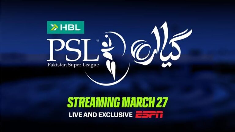 ESPN adds Pakistan Super League Cricket 2026