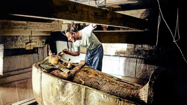 The Race For Ancient Egypt In Colour on SBS and SBS on Demand S1E1 and S1E2