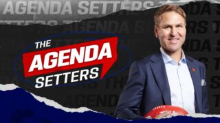 The Agenda Setters on Channel 7 has Hawthorn coach Sam Mitchell addressing players arrest vision