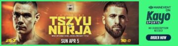 Tim Tszyu v Denis Nurja on Kayo Sports Main Event