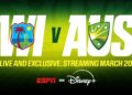 Australia Women’s Tour of West Indies Live and Exclusive on ESPN