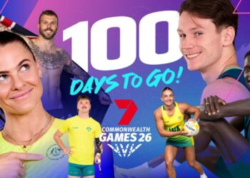 100 days to go until Glasgow 2026 Commonwealth Games on Seven and 7plus Sport