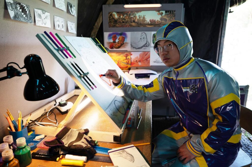 Make That Movie  on HBO Max starring Australian comedians Sam Campbell and Aaron Chen