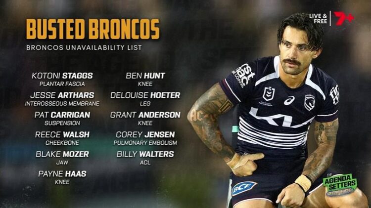 The Agenda Setters Rugby League on Channel 7 Sam Burgess to coach England in Rugby League World Cup?