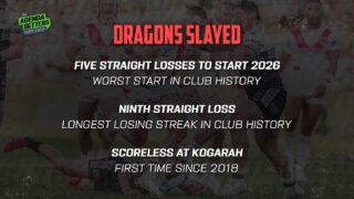 The Agenda Setters Rugby League on Channel 7 Riccio on the Dragons