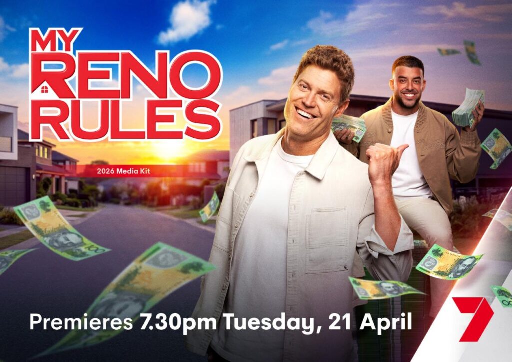 My Reno Rules on Channel 7 starts 21 April