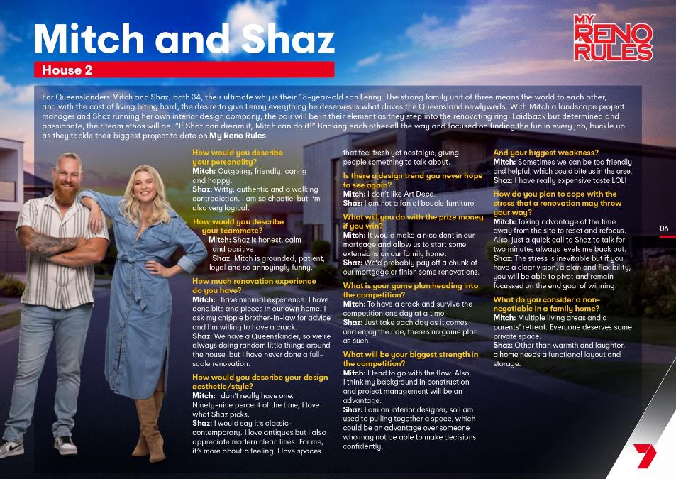 My Reno Rules on Channel 7 starts 21 April