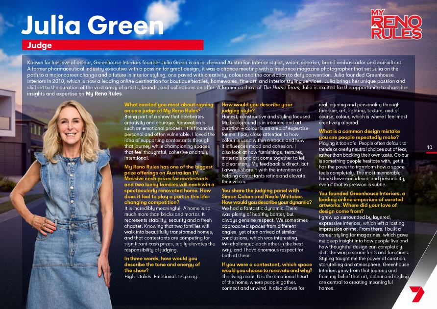 My Reno Rules on Channel 7 starts 21 April