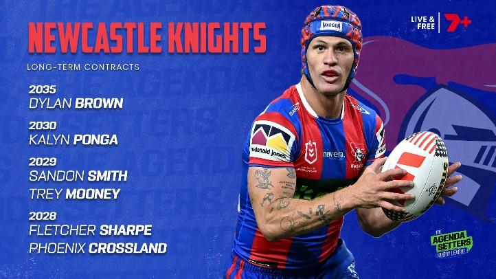 The Agenda Setters: Rugby League on Channel 7 Kalyn Ponga signs new deal with Newcastle Knights and Craig Bellamy steps down