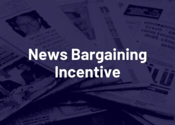 Joint Statement on News Bargaining Incentive