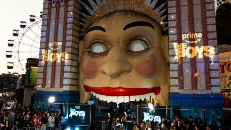 Karl Urban Brings The Boys Mayhem to Sydney’s Iconic Luna Park for Prime Video