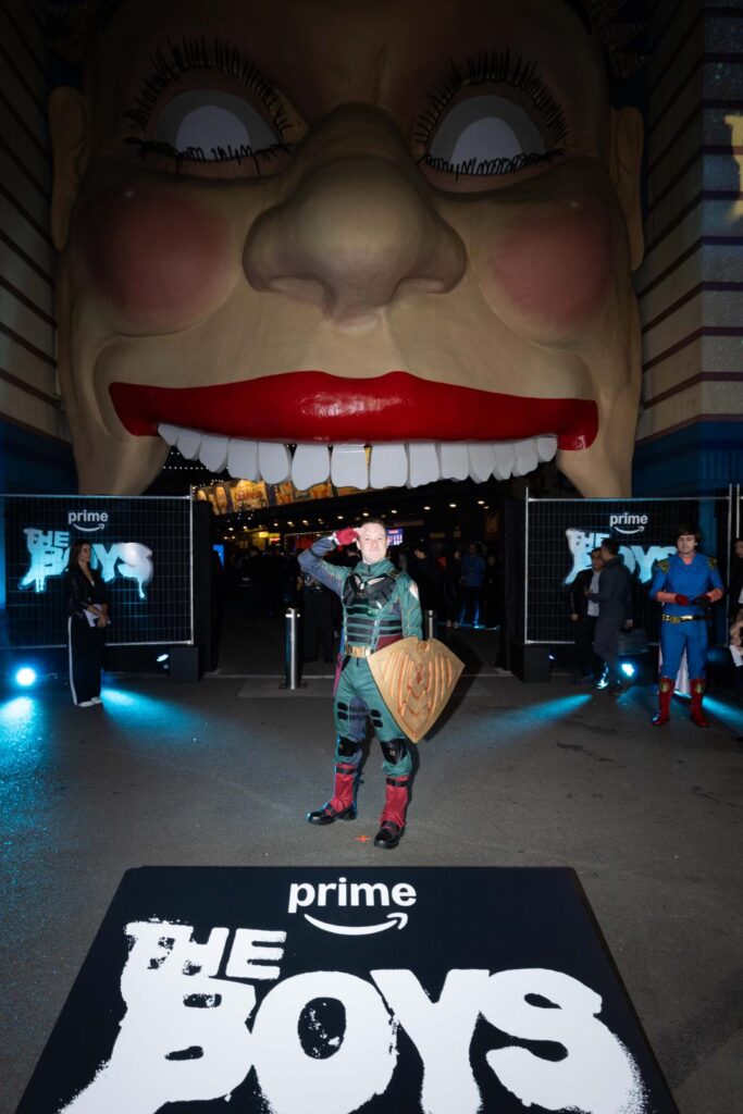 Karl Urban Brings The Boys Mayhem to Sydney’s Iconic Luna Park for Prime Video