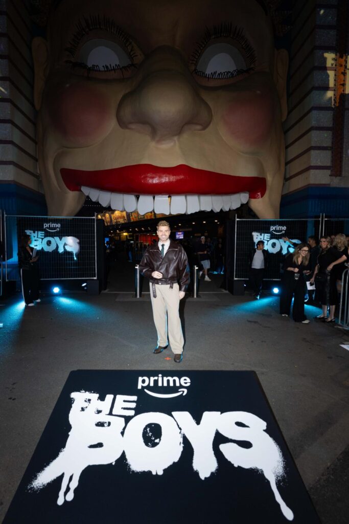 Karl Urban Brings The Boys Mayhem to Sydney’s Iconic Luna Park for Prime Video