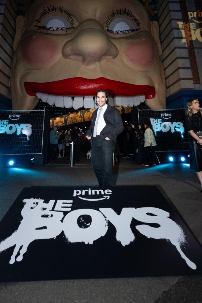 Karl Urban Brings The Boys Mayhem to Sydney’s Iconic Luna Park for Prime Video