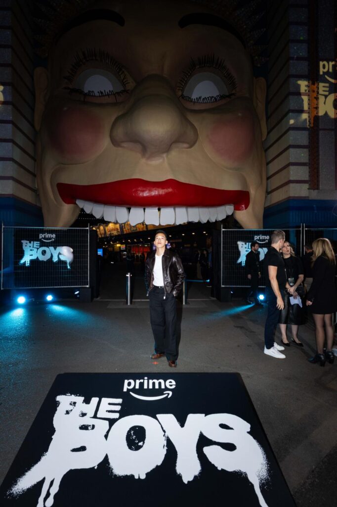 Karl Urban Brings The Boys Mayhem to Sydney’s Iconic Luna Park for Prime Video
