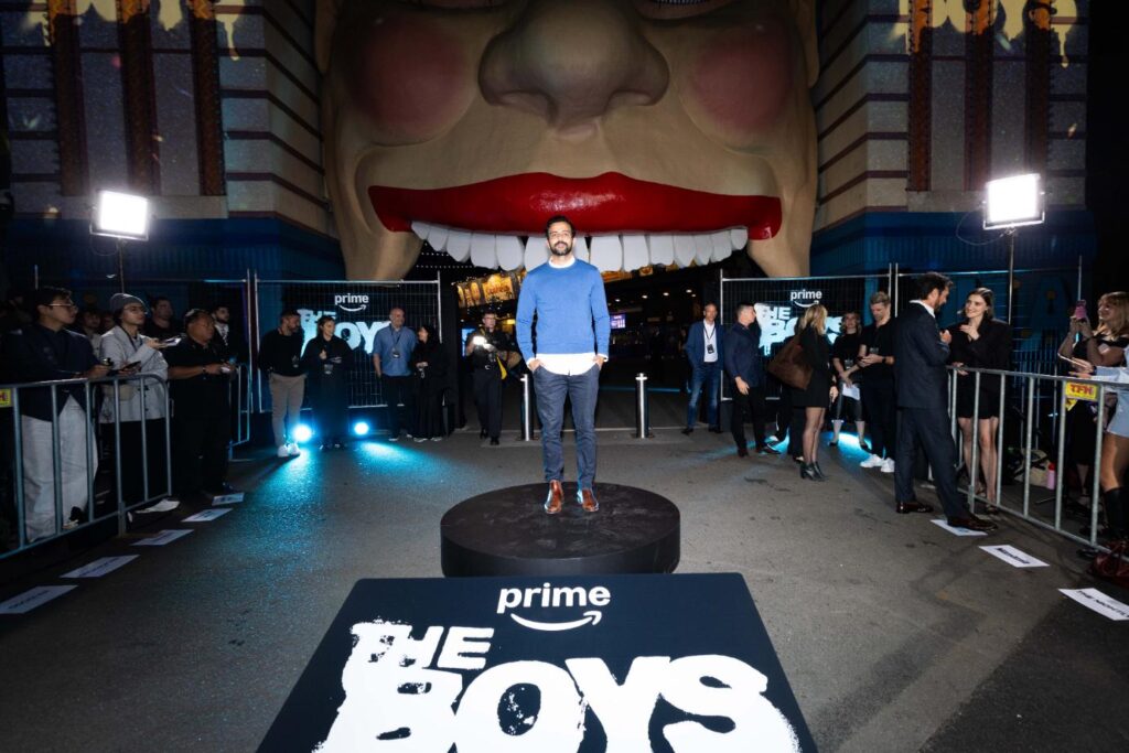 Karl Urban Brings The Boys Mayhem to Sydney’s Iconic Luna Park for Prime Video