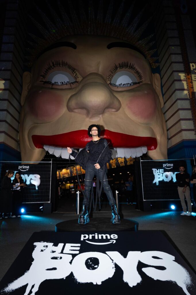 Karl Urban Brings The Boys Mayhem to Sydney’s Iconic Luna Park for Prime Video