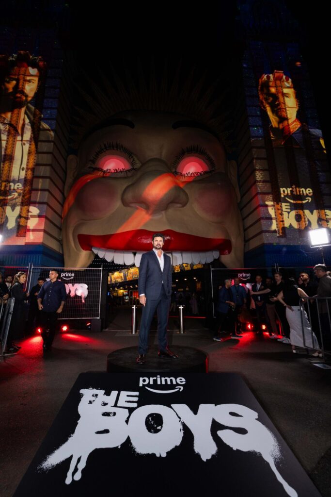 Karl Urban Brings The Boys Mayhem to Sydney’s Iconic Luna Park for Prime Video
