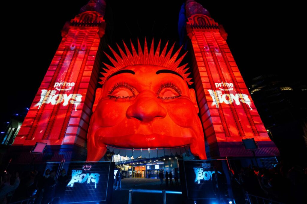 Karl Urban Brings The Boys Mayhem to Sydney’s Iconic Luna Park for Prime Video