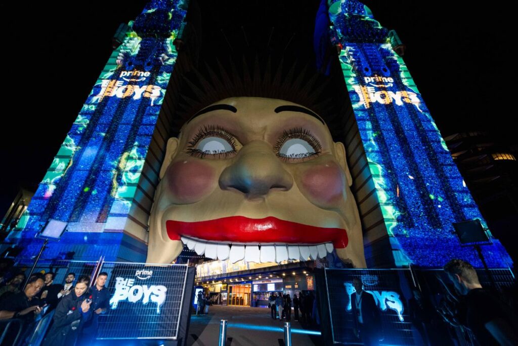 Karl Urban Brings The Boys Mayhem to Sydney’s Iconic Luna Park for Prime Video