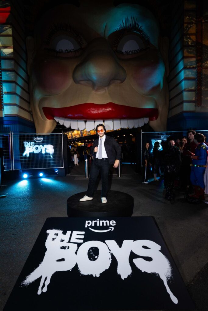 Karl Urban Brings The Boys Mayhem to Sydney’s Iconic Luna Park for Prime Video