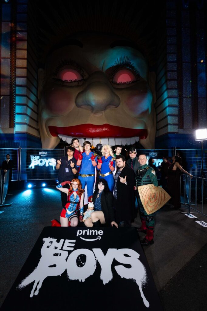 Karl Urban Brings The Boys Mayhem to Sydney’s Iconic Luna Park for Prime Video