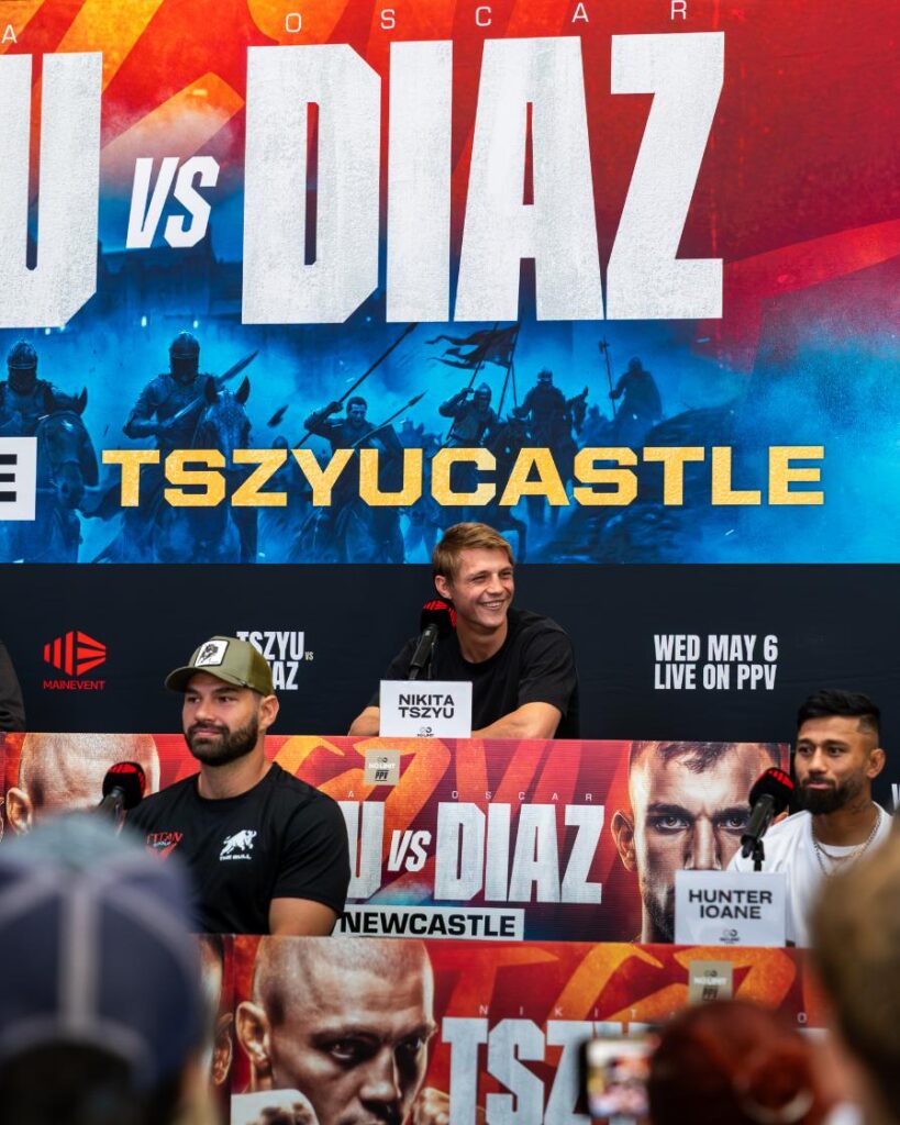 Nikita Tszyu ready to light it up against Oscar Diaz in his return to Tszyucastle on Kayo