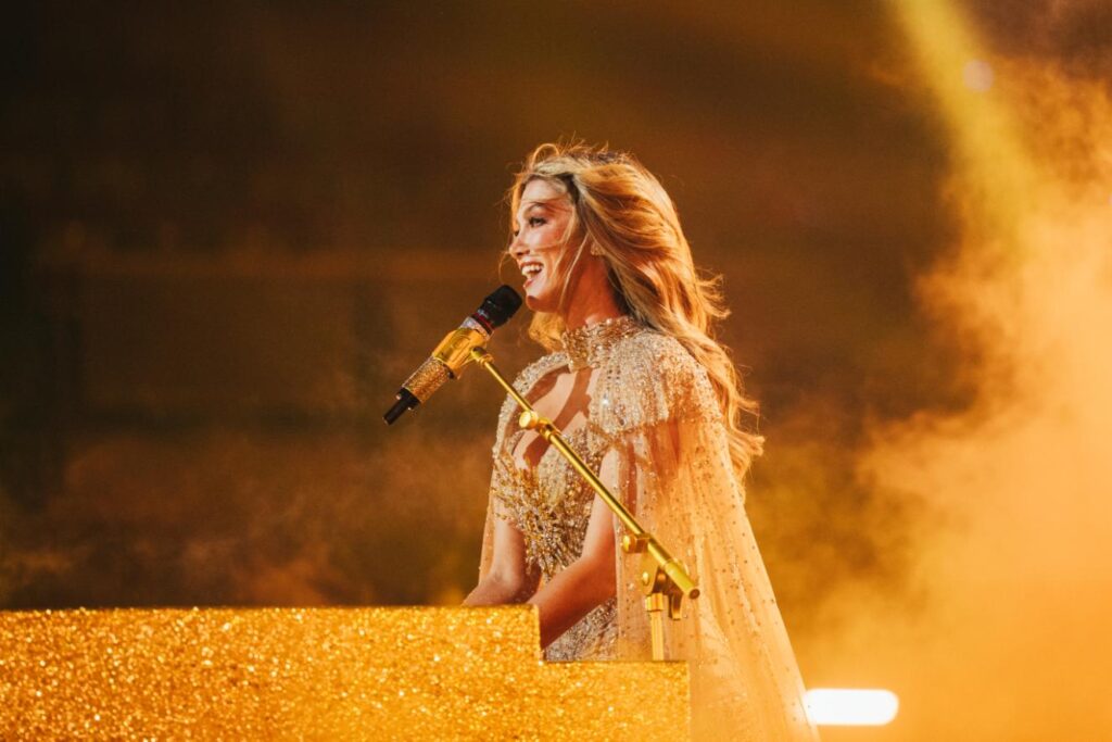 The first look at Delta Goodrem’s Eurovision on SBS staging is here