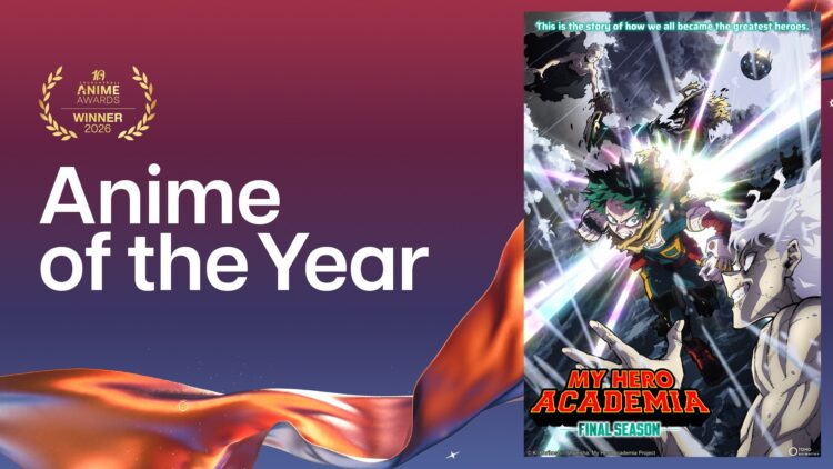 2026 Crunchyroll Anime Awards - My Hero Academia Takes Anime of the Year
