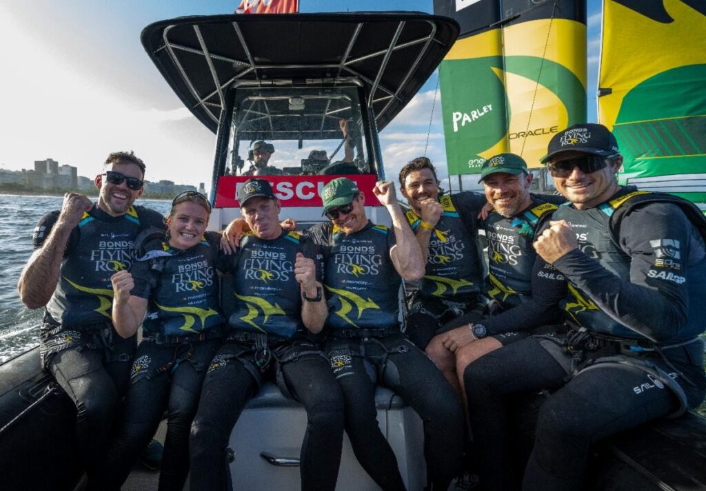 Disney+ greenlights new docuseries from Maximum Effort following SailGP's Bonds Flying Roos Australian Team and co-owners Hugh Jackman and Ryan Reynolds 